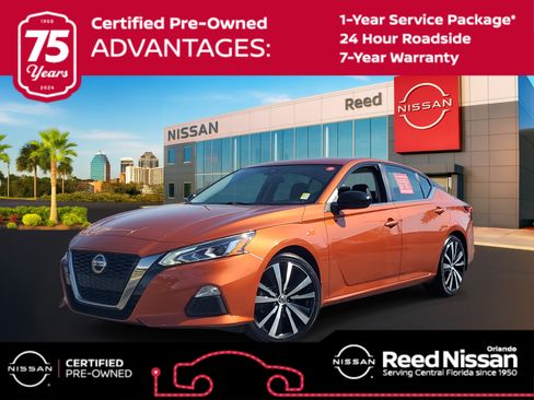 Certified 2022 Nissan Altima 2.5 SR image 1