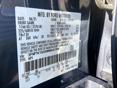 Used 2021 Ford Mustang Mach-E Select w/ Comfort/Technology Package image 32