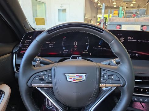 Certified 2025 Cadillac CT5 V w/ LPO, Red Accent Package AWD/4WD image 12