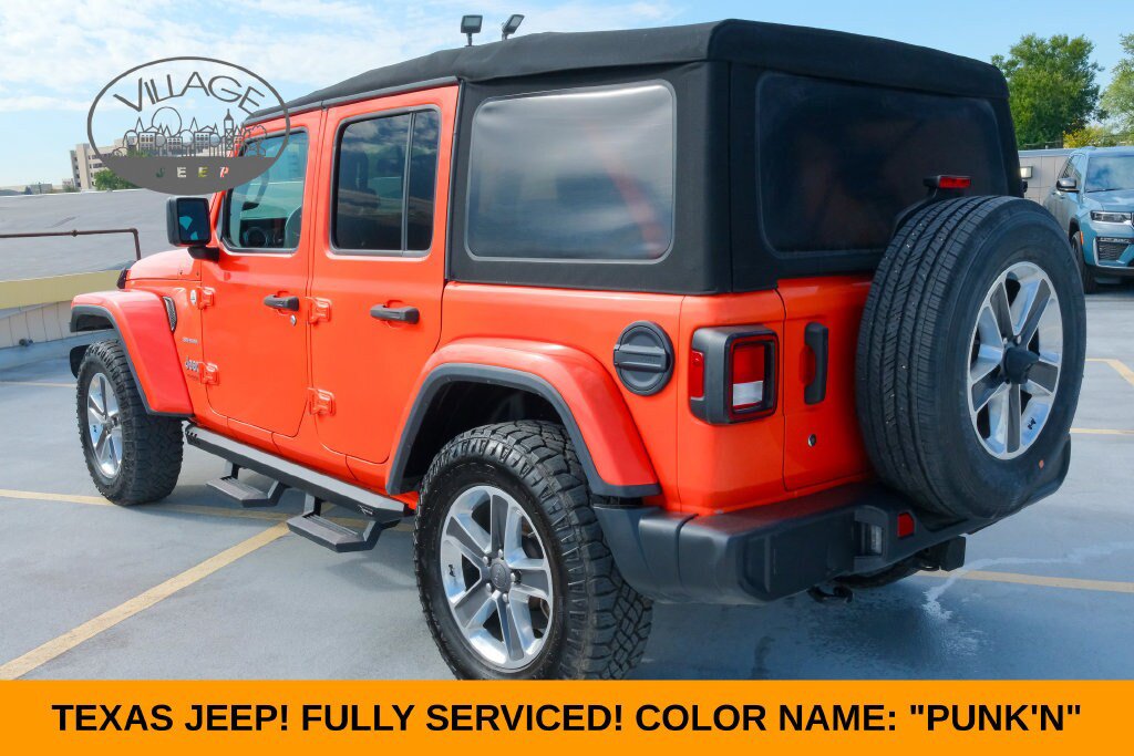 Used 2019 Jeep Wrangler Unlimited Sahara AWD/4WD image 8