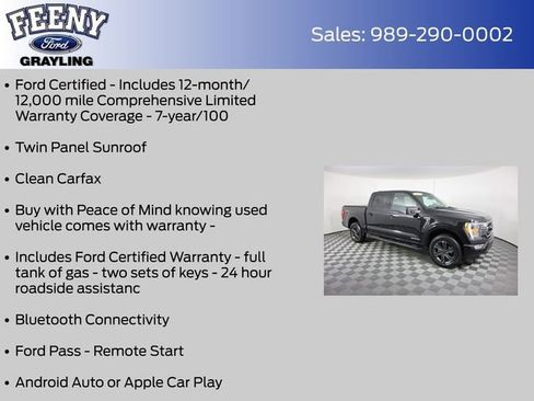 Certified 2023 Ford F150 XLT w/ Equipment Group 302A High AWD/4WD image 4