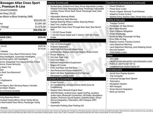 Used 2026 Volkswagen Atlas Cross Sport SEL Premium R-Line w/ MDO Package AWD/4WD image 7