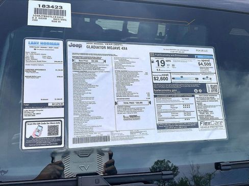 New 2026 Jeep Gladiator Mojave AWD/4WD image 36