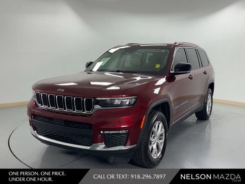 Used 2021 Jeep Grand Cherokee L Limited AWD/4WD image 1