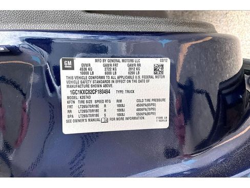 Used 2012 Chevrolet Silverado 2500 LT w/ Interior Plus Package image 35