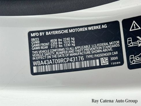 Used 2024 BMW 430i xDrive Convertible w/ Premium Package AWD/4WD image 32