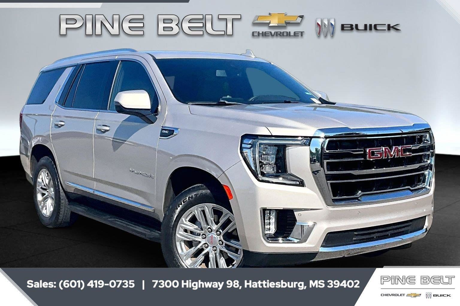 Used 2022 GMC Yukon SLT w/ SLT Luxury Package RWD image 1