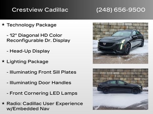 Certified 2022 Cadillac CT5 V w/ Premium Package image 16