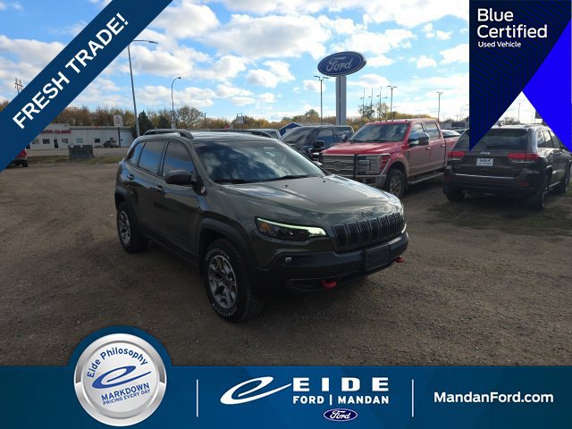 Used 2020 Jeep Cherokee Trailhawk w/ Cold Weather Group AWD/4WD image 1