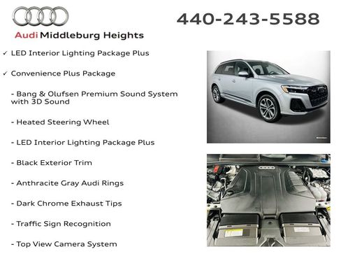 Certified 2025 Audi Q7 2.0T Premium w/ Convenience Plus Package AWD/4WD image 5