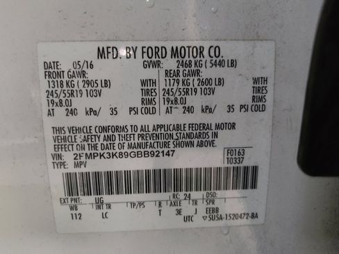 Used 2016 Ford Edge Titanium w/ Technology Package FWD image 33