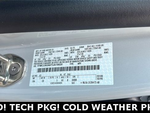 New 2026 Ford Escape Active w/ Tech Pack #1 image 33