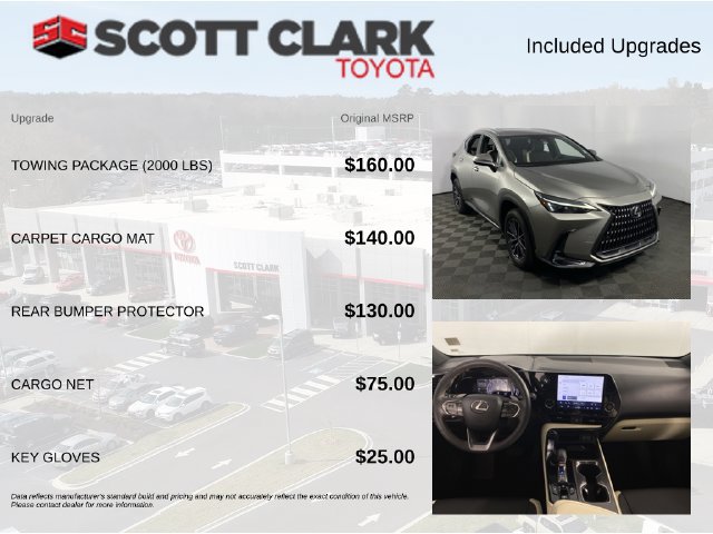 Used 2024 Lexus NX 250 FWD w/ Towing Package (2000 Lbs) image 8