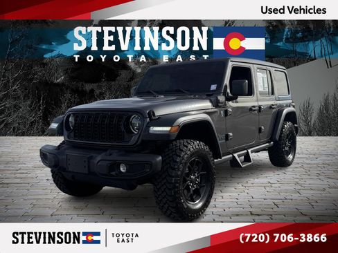 Used 2025 Jeep Wrangler Unlimited Sport S 4xe image 1