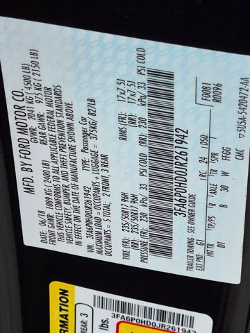 Used 2018 Ford Fusion SE w/ Fusion SE Technology Package FWD image 20