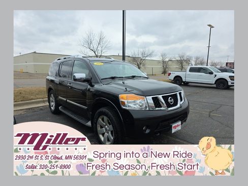 Used 2012 Nissan Armada SL w/ DVD FES Pkg AWD/4WD image 1