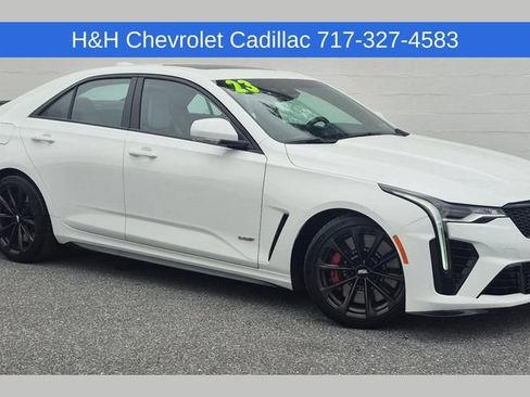 Used 2023 Cadillac CT4 V Blackwing w/ Driver Assist Package RWD image 1