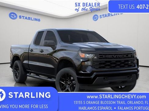 New 2026 Chevrolet Silverado 1500 Custom w/ Rally Edition image 1