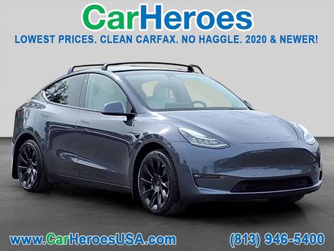 Used 2022 Tesla Model Y Long Range AWD/4WD image 1