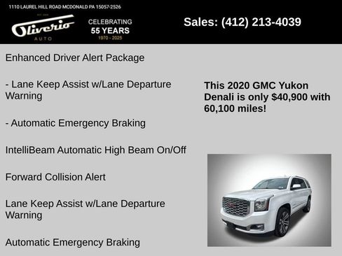 Used 2020 GMC Yukon Denali w/ Denali Ultimate Package AWD/4WD image 10