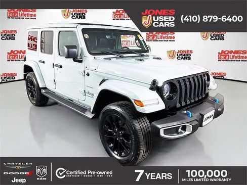 Used 2023 Jeep Wrangler Unlimited Sahara w/ Cold Weather Group image 1