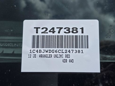 Used 2012 Jeep Wrangler Unlimited Sport AWD/4WD image 52