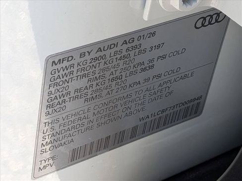 New 2026 Audi Q7 2.0T Premium Plus AWD/4WD image 20