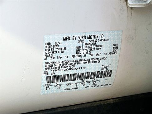 Used 2023 Ford Explorer ST w/ Equipment Group 401A image 35