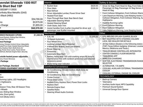 Certified 2023 Chevrolet Silverado 1500 RST w/ Convenience Package II image 10