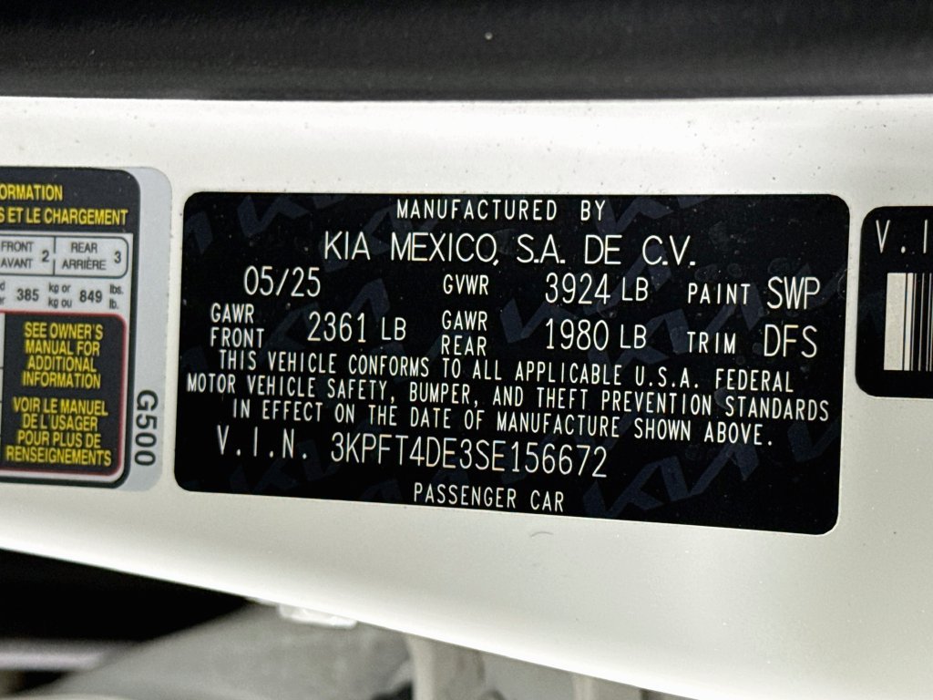 Certified 2025 Kia K4 FWD image 34