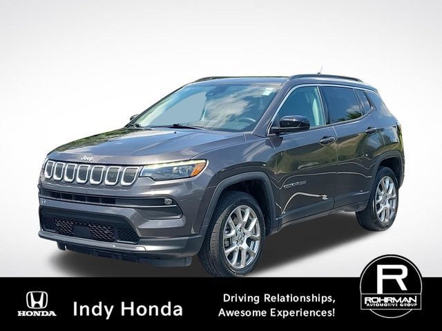 Used 2022 Jeep Compass Latitude w/ Sun and Sound Group AWD/4WD image 1