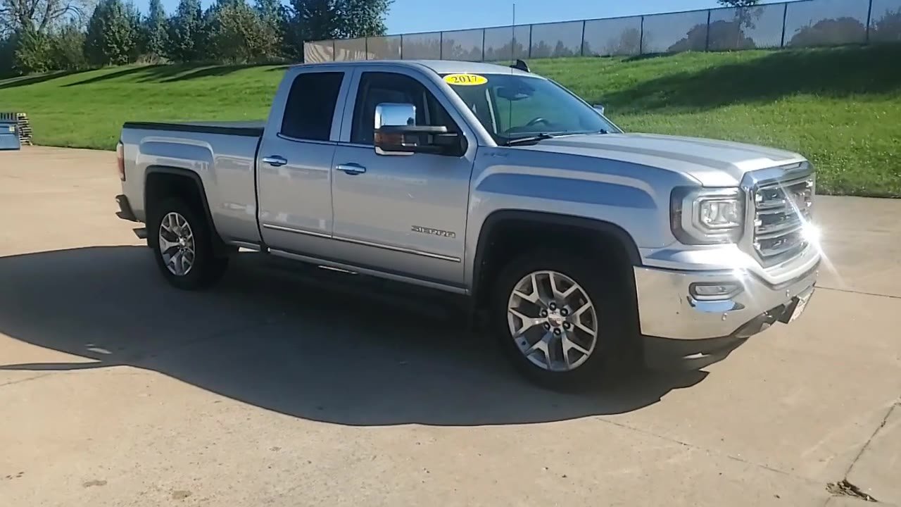 Used 2017 GMC Sierra 1500 SLT w/ Enhanced Driver Alert Package AWD/4WD image 2