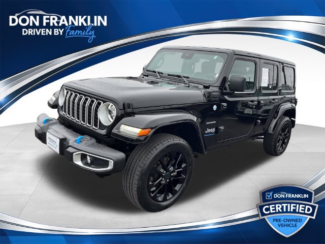 Used 2024 Jeep Wrangler Unlimited Sahara w/ Technology Group AWD/4WD 360° Tour