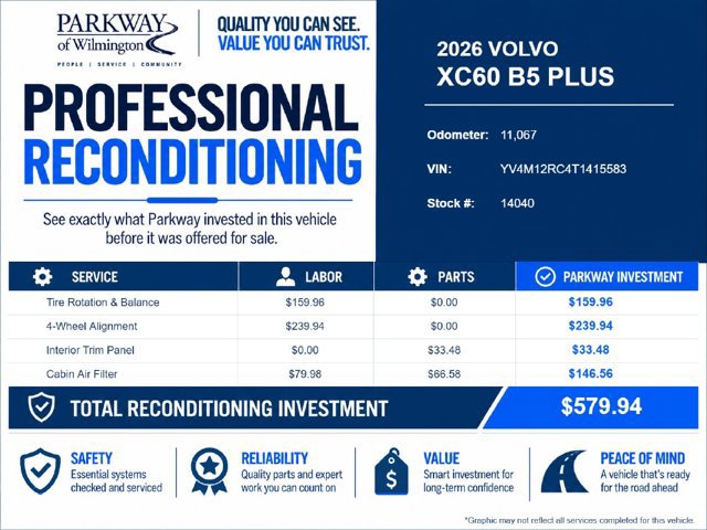 Certified 2026 Volvo XC60 B5 Plus AWD/4WD image 3