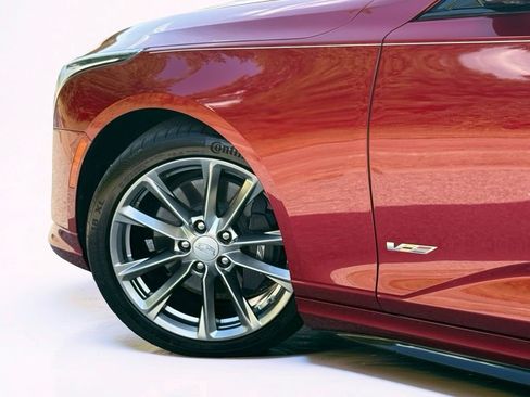 Certified 2024 Cadillac CT4 V w/ Navigation Package RWD image 6