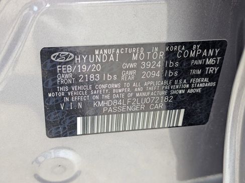 Used 2020 Hyundai Elantra SEL w/ Cargo Package (C1) image 34