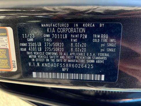 Used 2024 Kia EV9 Land image 19