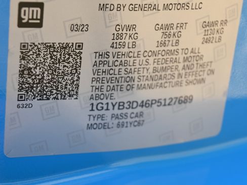 Used 2023 Chevrolet Corvette 2LT w/ Z51 Performance Package image 37