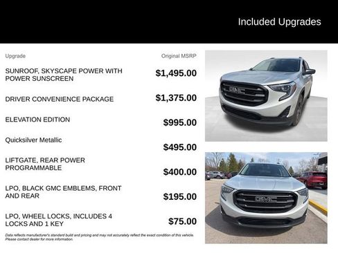 Certified 2020 GMC Terrain SLE w/ Driver Convenience Package image 8