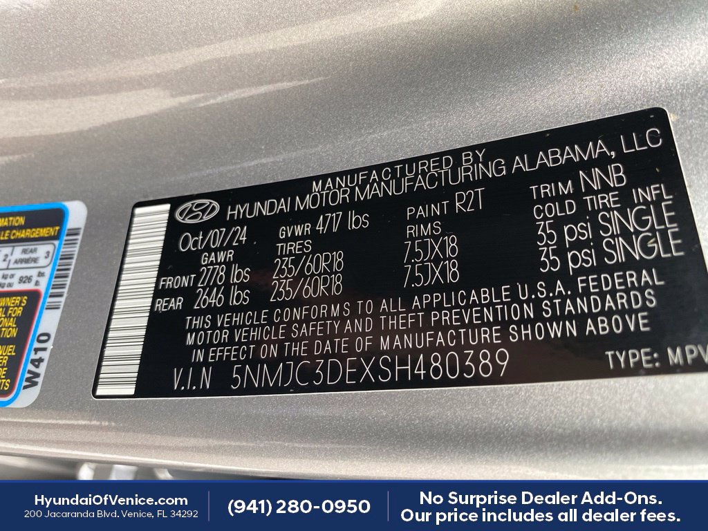 Certified 2025 Hyundai Tucson SEL FWD image 24