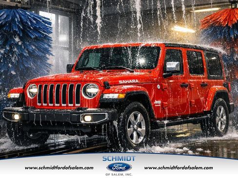 Used 2025 Jeep Wrangler Sahara w/ Safety Group image 1