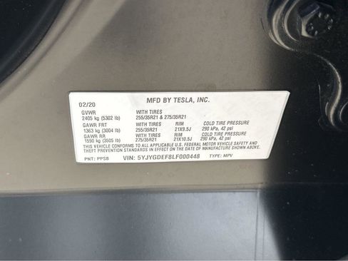 Used 2020 Tesla Model Y Performance image 41