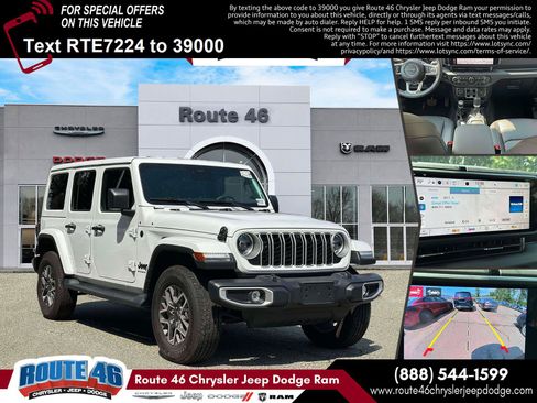 Used 2025 Jeep Wrangler Unlimited Sahara AWD/4WD image 1