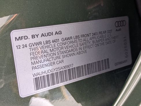 Certified 2025 Audi A3 2.0T Premium Plus w/ Premium Plus Package AWD/4WD image 16