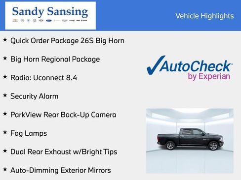 Used 2016 RAM 1500 Big Horn RWD image 7