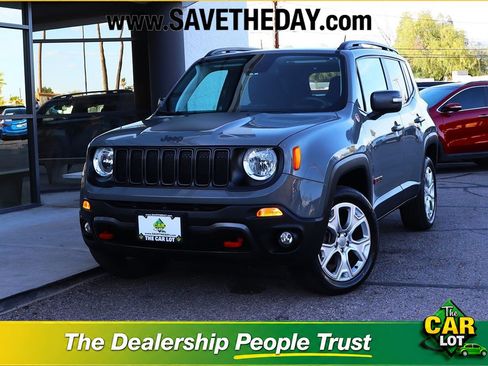 Used 2021 Jeep Renegade Trailhawk w/ Sun & Sound Group AWD/4WD image 1