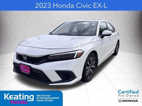 Used 2023 Honda Civic EX-L image 2