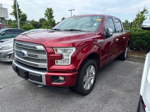 Used 2017 Ford F150 Platinum w/ Trailer Tow Package AWD/4WD image 1