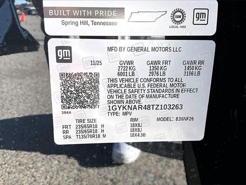 New 2026 Cadillac XT5 Luxury image 13