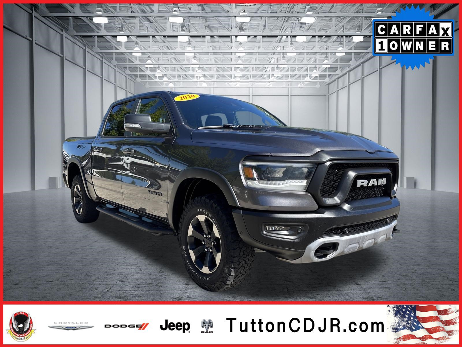 Used 2020 RAM 1500 Rebel w/ Rebel Level 2 Equipment Group AWD/4WD image 1